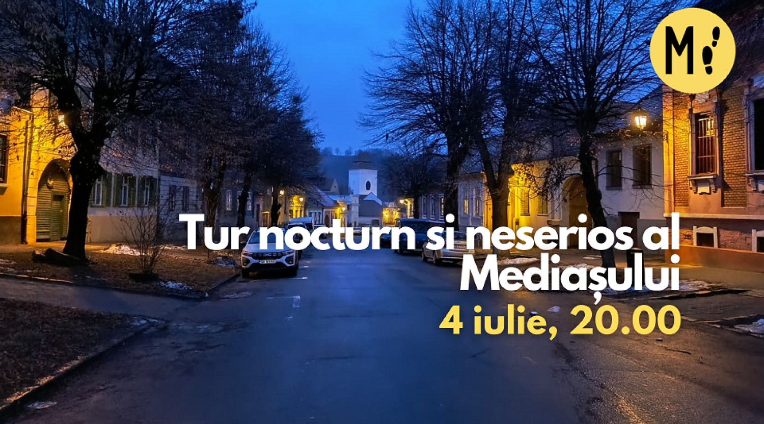 Turul nocturn și neserios al Mediașului